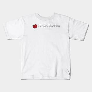 Mt. Swartzwelder Historical Cider Mill Logo Kids T-Shirt